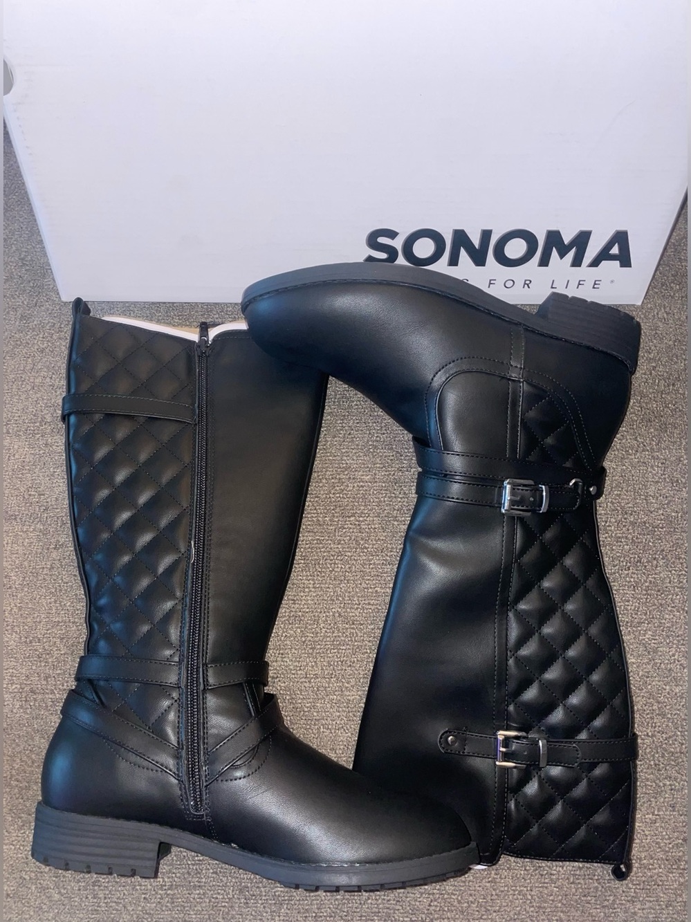 Girls Size 6 Sonoma Reinny Black Boots